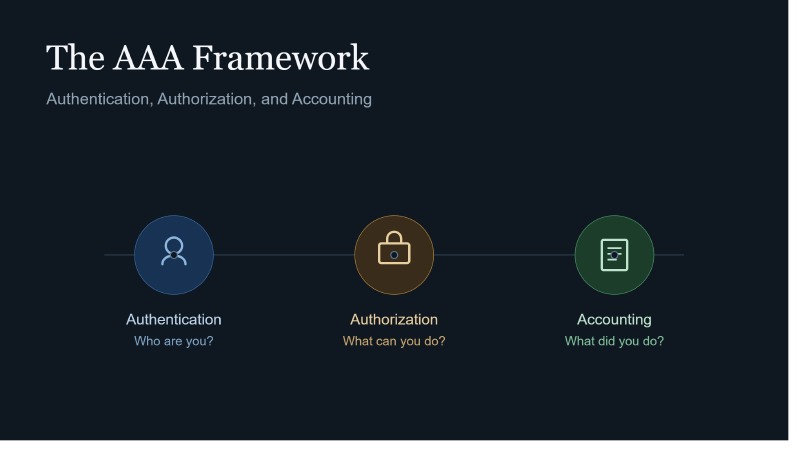 AAA Framework Şeması